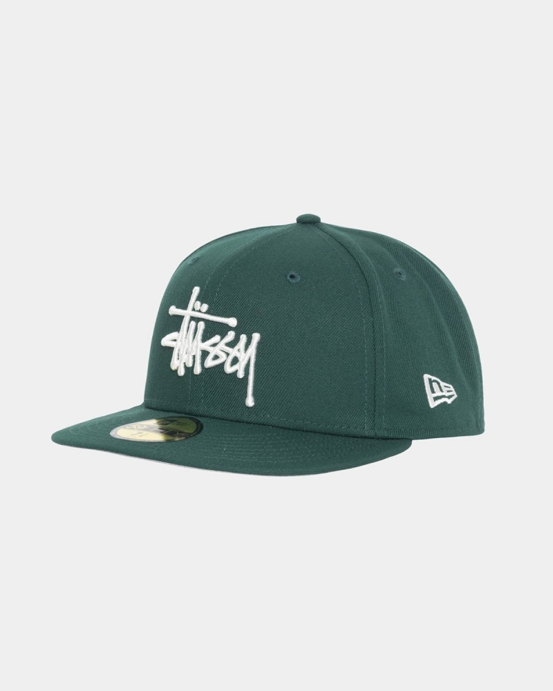 Stussy New Era 59fifty Authentic 2023 - Caps Green